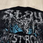 F106# P58 FIRST ROW STAY CURIOUS EYEBALL FOIL TEE街头潮牌短袖