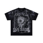 F106# P58 FIRST ROW STAY CURIOUS EYEBALL FOIL TEE街头潮牌短袖