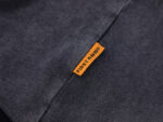 F508# P55 FIRST ROW WARNING NOT SO QUIET WOLF CROPPED TEE洗水做旧高品质短袖