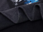 F508# P55 FIRST ROW WARNING NOT SO QUIET WOLF CROPPED TEE洗水做旧高品质短袖