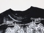 F505# P55 FIRST ROW Y2K TRIBAL CROP TEE 2026最新时尚欧美潮牌短袖