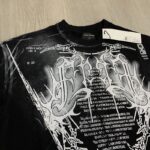 F505# P55 FIRST ROW Y2K TRIBAL CROP TEE 2026最新时尚欧美潮牌短袖