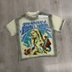 F501# P65 First Row A Sacred Vow Angel Tee 时尚烫钻潮牌短袖