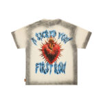 F501# P65 First Row A Sacred Vow Angel Tee 时尚烫钻潮牌短袖