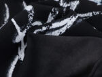 F103# P63 FIRST ROW WAKE UP AND BE FIERCE FLAME APPLIQUE TEE火焰时尚潮牌短袖
