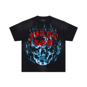yupoo_77173_ec1d037b.jpg F103# P63 FIRST ROW WAKE UP AND BE FIERCE FLAME APPLIQUE TEE火焰时尚潮牌短袖