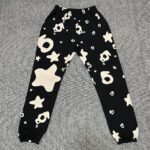77100#黑色 花灰 s~xl 上衣p95.26100#裤子p95