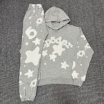 77100#黑色 花灰 s~xl 上衣p95.26100#裤子p95