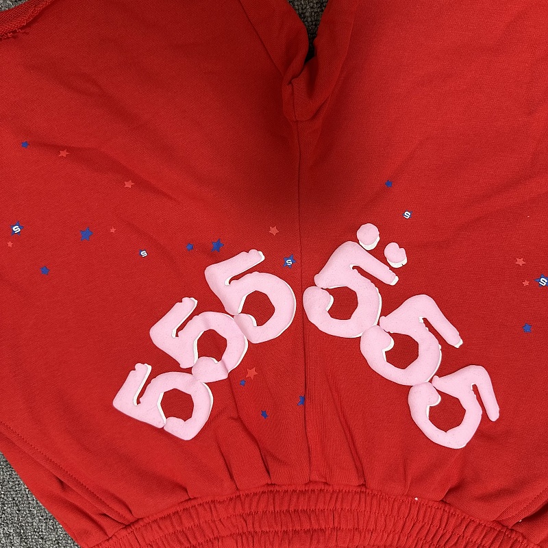7103#大红色毛圈s~xl p65