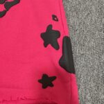 7101#玫红毛圈短裤 s~xl p65