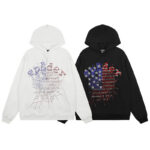 7799#《图案全钻》黑色 白色毛圈面料s~xl上衣p95.2699#黑色裤子p100