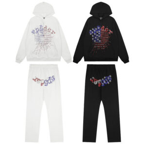 7799#《图案全钻》黑色 白色毛圈面料s~xl上衣p95.2699#黑色裤子p100