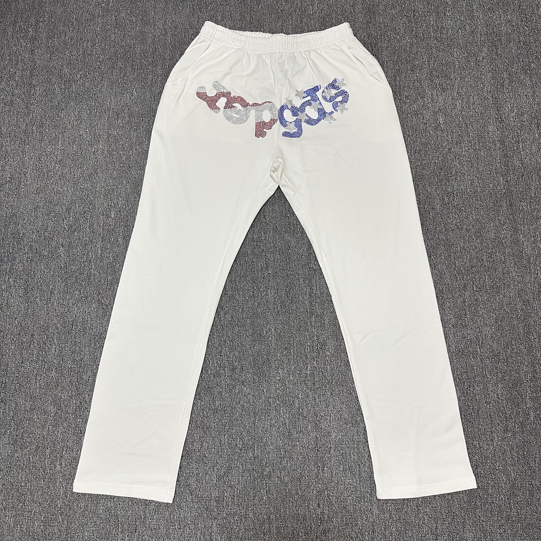 7799#《图案全钻》黑色 白色毛圈面料s~xl上衣p95.2699#黑色裤子p100