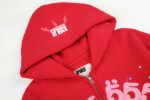 7794#大红色摇粒绒400克s~xl p100