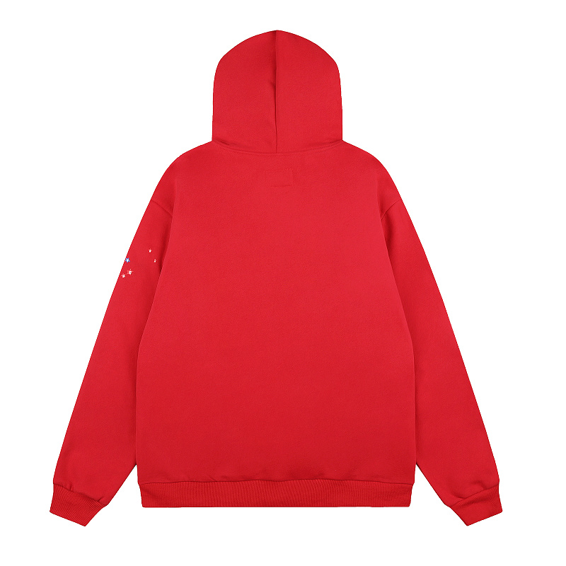 7794#大红色摇粒绒400克s~xl p100