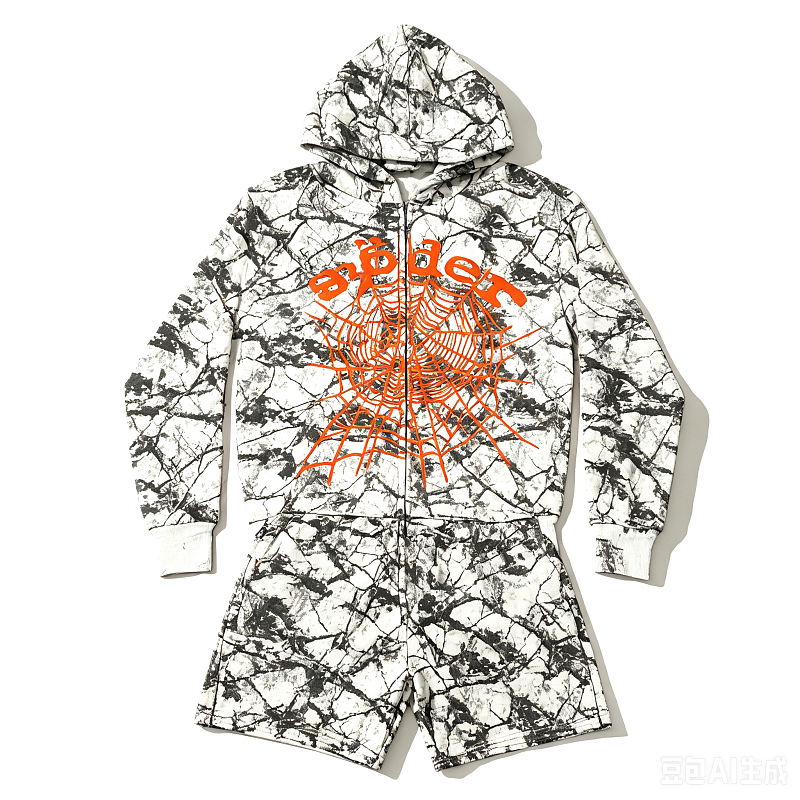 7791#摇粒绒拉链满幅印花白色s-xLp110