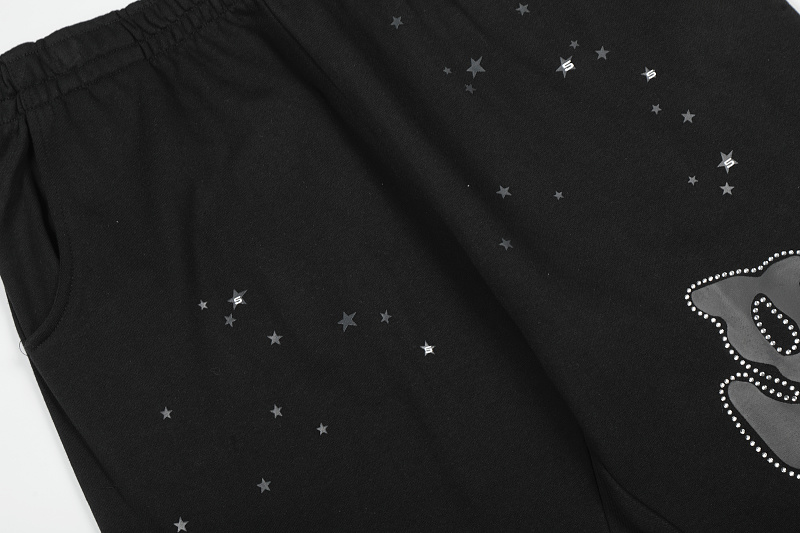 7786#黑色毛圈s~xl 上衣p95.裤子90