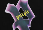 编号3027，美潮Purple Brand溶解渐变大P印花高品质双纱纯棉休闲短袖T恤男女