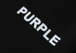 编号3030，外贸美潮Purple Brand小标Logo印花高品质双纱纯棉休闲短袖T恤男女
