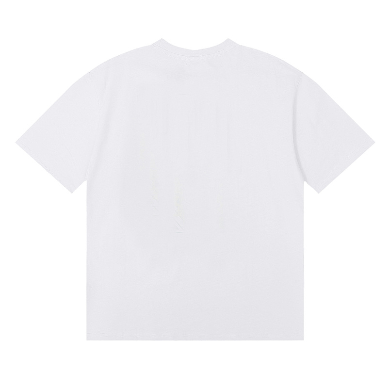 编号3036，美潮Purple Brand SKY INN滑板椰树印花高品质双纱纯棉休闲短袖T恤男女
