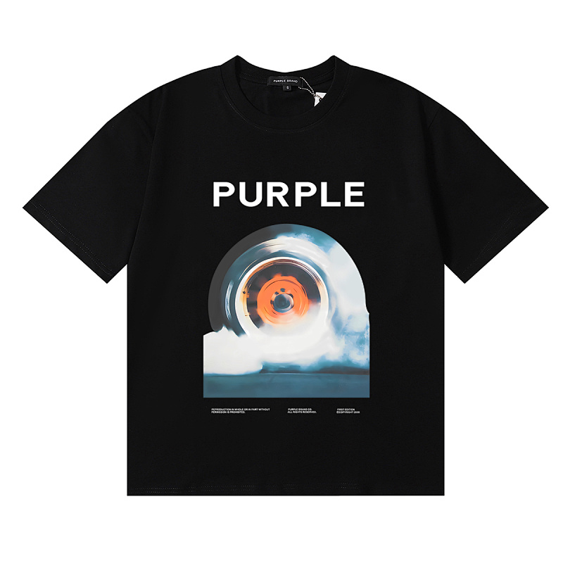 编号3059，2024SS Purple Brand Graphic Tire轮胎高清印花