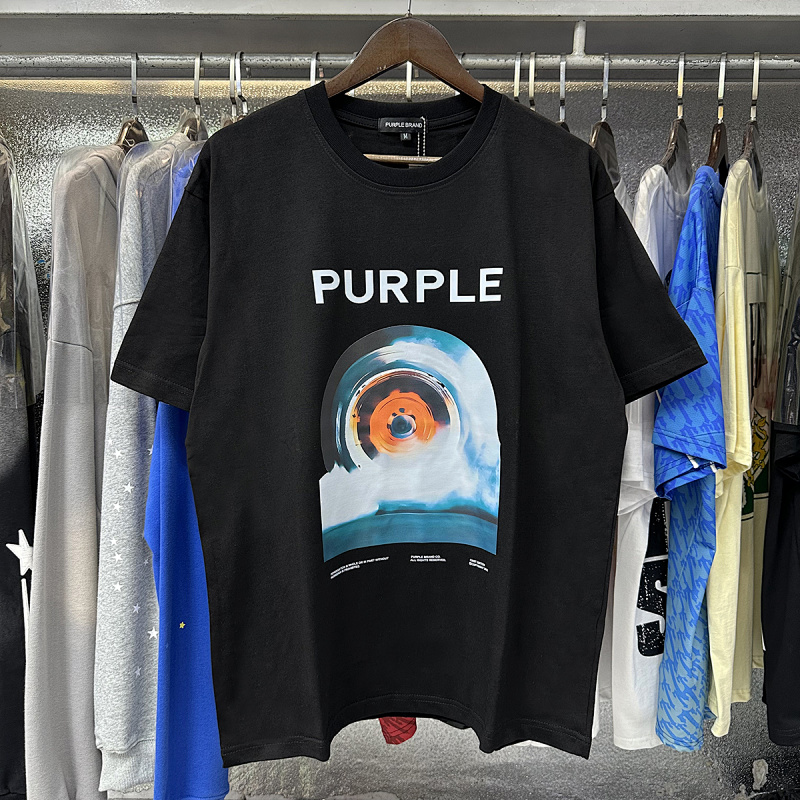 编号3059，2024SS Purple Brand Graphic Tire轮胎高清印花