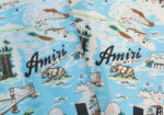 编号925，美潮轻奢AMIRI CALIFORNIA HAWAIIAN金州限定款双纱纯棉休闲短袖T恤男女