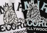 编号950，美潮轻奢Amiri Records Wolf小Logo狼印花高品质双纱纯棉短袖T恤男女