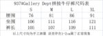 937#Gallery Dept新款基础款水洗微喇蓝色拼接牛仔裤百搭长裤 蓝色拼浅蓝色 黑色拼黑色 黑色拼蓝色 S~XL p115