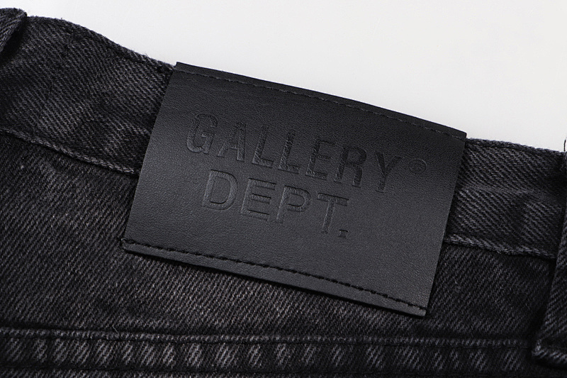 935#Gallery Dept新款基础款水洗微喇黑色拼接牛仔裤百搭长裤 蓝色拼浅蓝色 黑色拼黑色 黑色拼蓝色 S~XL p115