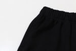 907# Gallery Dept新款泼墨手绘拼接微喇长裤抽绳纯棉毛圈休闲裤美式高街长裤 黑色 米杏色S~XL p108