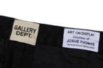 601#Gallery Dept新款泼墨水洗黑色拼接微喇牛仔裤百搭长裤 黑色  S~XL p120