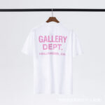Gallery Dept新款经典基础款法文字母LOGO基础标语圆领短袖T恤夏
