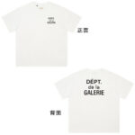 潮牌GALLERY DEPT DRIVE复古彩色高街印花宽松情侣夏季短袖T恤男