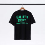 Gallery Dept新款经典基础款法文字母LOGO基础标语圆领短袖T恤夏