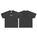 Gallery Dept新款经典基础款法文字母LOGO基础标语圆领短袖T恤夏