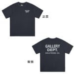 潮牌GALLERY DEPT DRIVE复古彩色高街印花宽松情侣夏季短袖T恤男