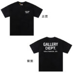 潮牌GALLERY DEPT DRIVE复古彩色高街印花宽松情侣夏季短袖T恤男