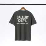 Gallery Dept新款经典基础款法文字母LOGO基础标语圆领短袖T恤夏