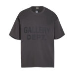 Gallery Dept新款经典基础款法文字母LOGO基础标语圆领短袖T恤夏