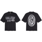 Gallery Dept新款经典基础款法文字母LOGO基础标语圆领短袖T恤夏
