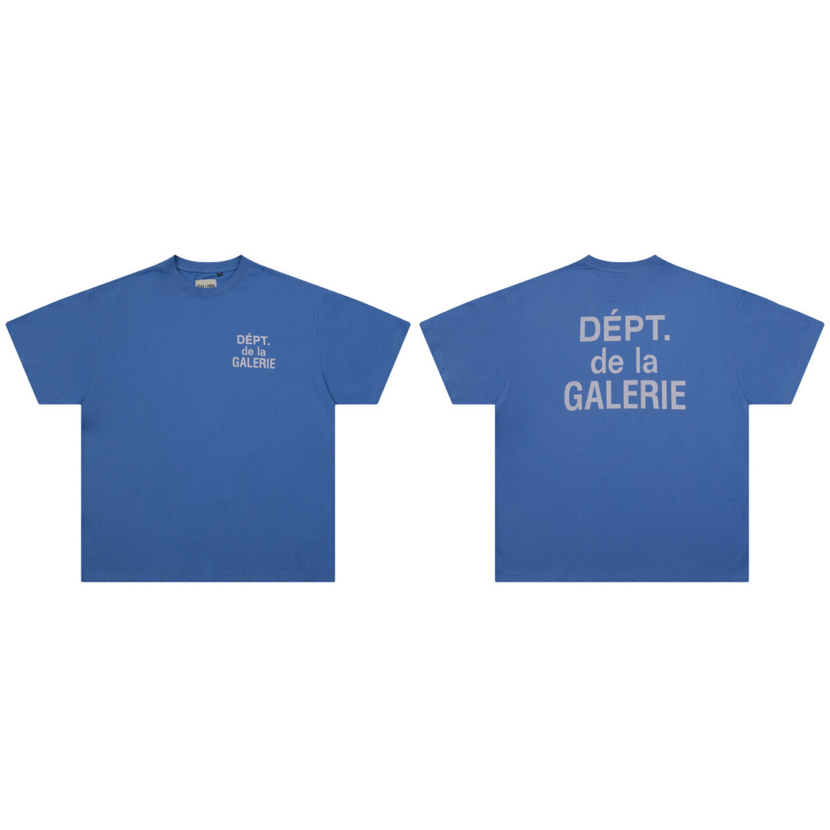 Gallery Dept新款经典基础款法文字母LOGO基础标语圆领短袖T恤夏