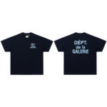 Gallery Dept新款经典基础款法文字母LOGO基础标语圆领短袖T恤夏