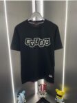 EVISU福神新款潮牌印花短袖T恤男女同款宽松休闲百搭纯棉半袖上衣