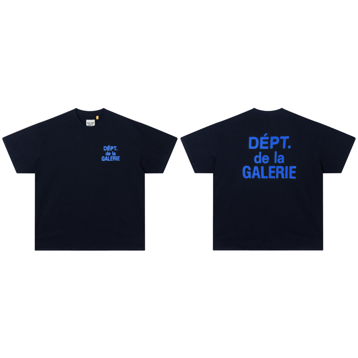 Gallery Dept新款经典基础款法文字母LOGO基础标语圆领短袖T恤夏