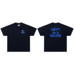 Gallery Dept新款经典基础款法文字母LOGO基础标语圆领短袖T恤夏