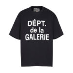 Gallery Dept新款经典基础款法文字母LOGO基础标语圆领短袖T恤夏