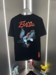 EVISU福神新款潮牌印花短袖T恤男女同款宽松休闲百搭纯棉半袖上衣