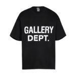 Gallery Dept新款经典基础款法文字母LOGO基础标语圆领短袖T恤夏