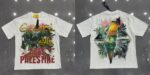Guapi  Revived Tee T-shirt2026ss 新款时尚潮牌白墨直喷短袖